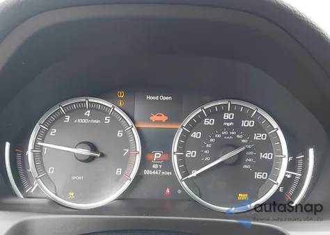 2017 Acura Tlx Technology Package z USA, uszkodzony, nr VIN 19UUB1F5XHA000258